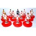 Subbuteo Andrew Table Soccer Czechoslovakia 1990 World Cup Team on Classic Hasbro bases